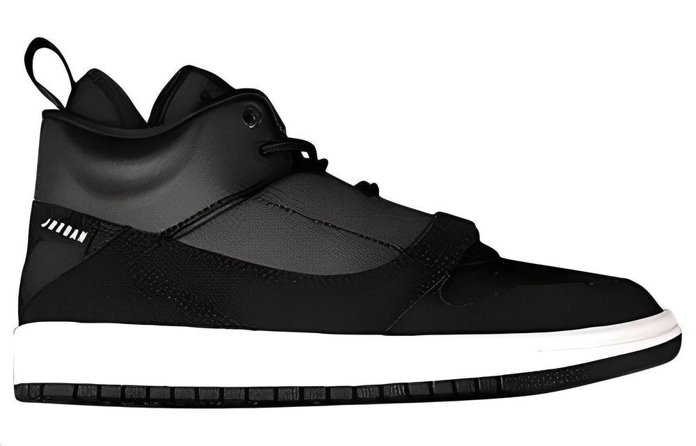 Кроссовки Jordan Fadeaway "Black Anthracite" GS (Подростковая размерная сетка)