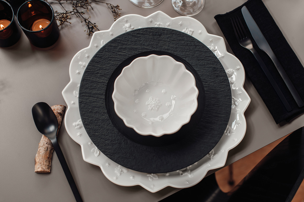 Villeroy & Boch Тарелка для завтрака Manufacture Rock 22 см 10-4239-2640