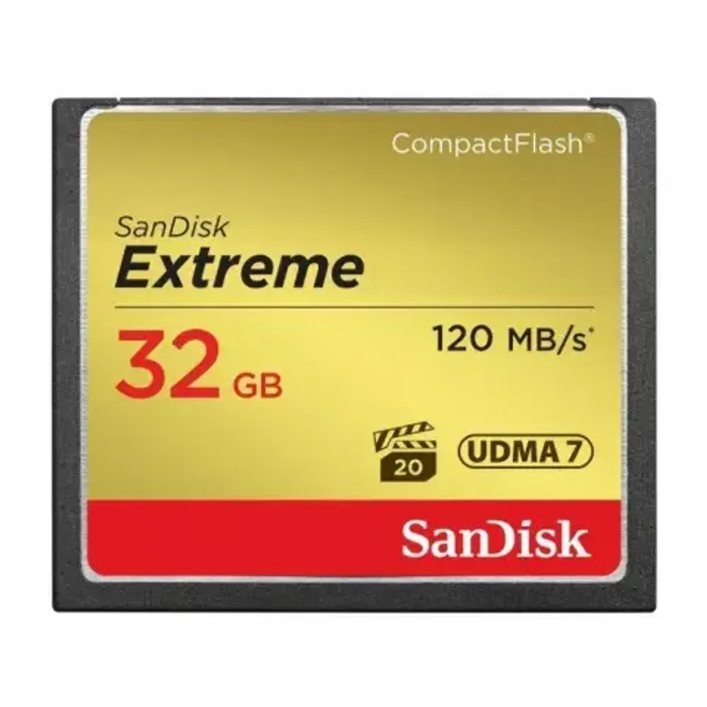 Карта памяти SanDisk CF Extreme 32 GB 120 MB/s