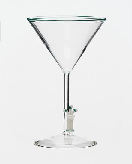Zara Home бокал из боросиликатного стекла, цвет зелёный, 16 см · 8321/401