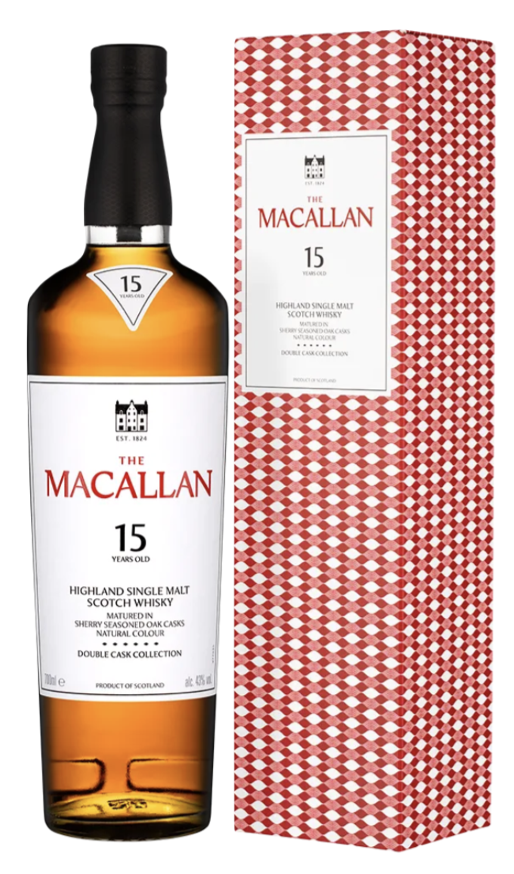 Виски Macallan Double Cask 15 Years Old, 0.7 л.