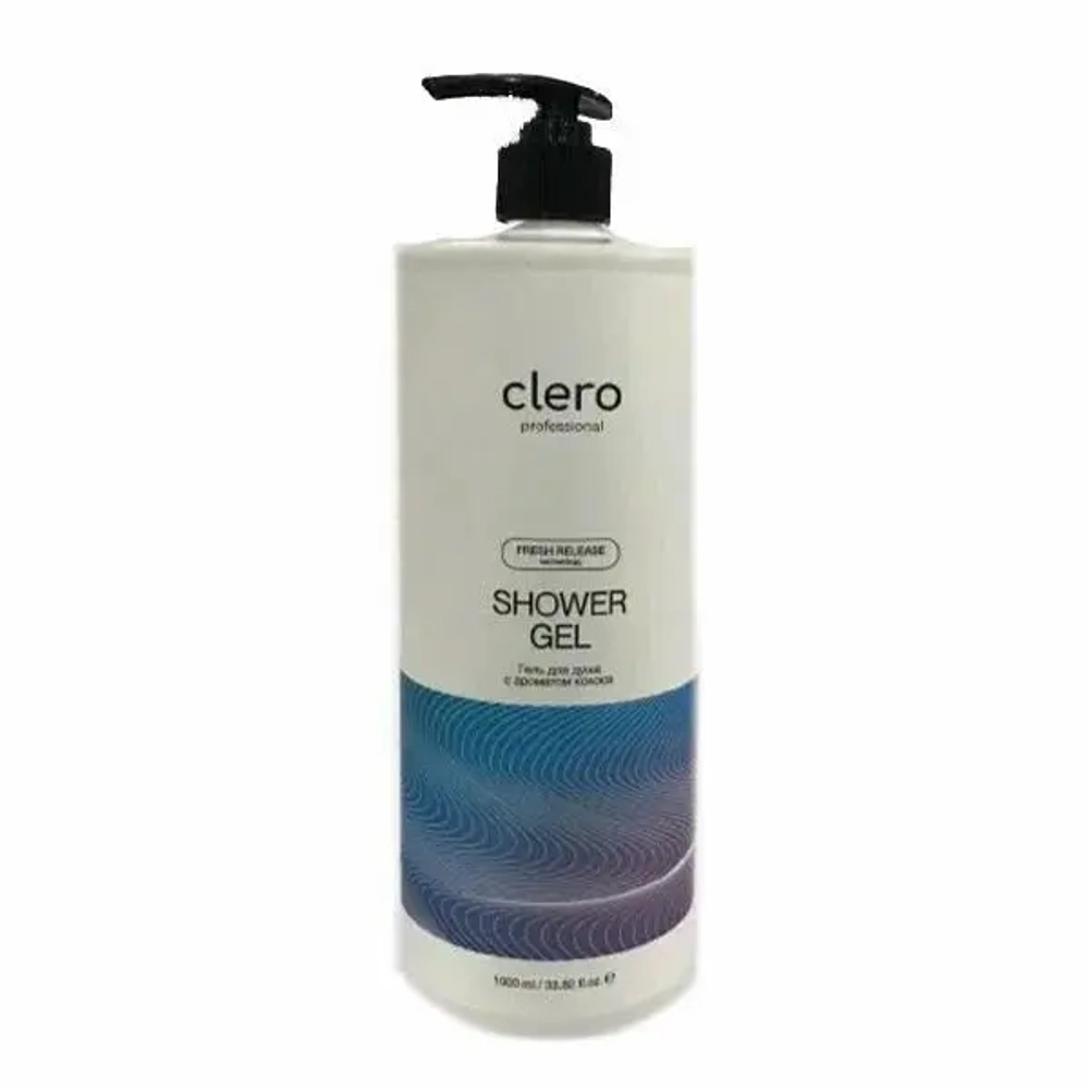Гель для душа с ароматом кокоса 1 л Clero Professional