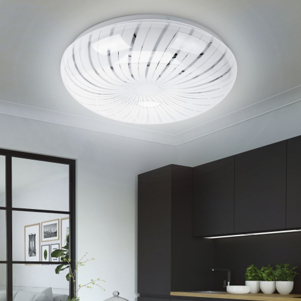 Светильник потолочный светодиодный ЭРА SPB-6-36-6,5K Meduza без ДУ 6500К 1850лм