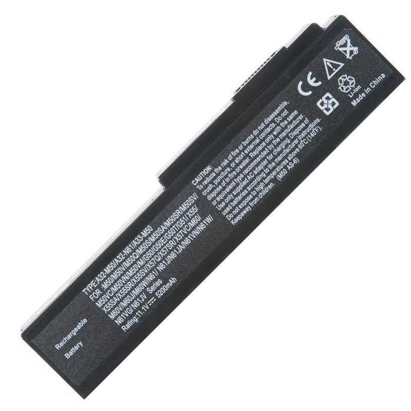 Аккумулятор для ноутбука Asus 5200mAh M50