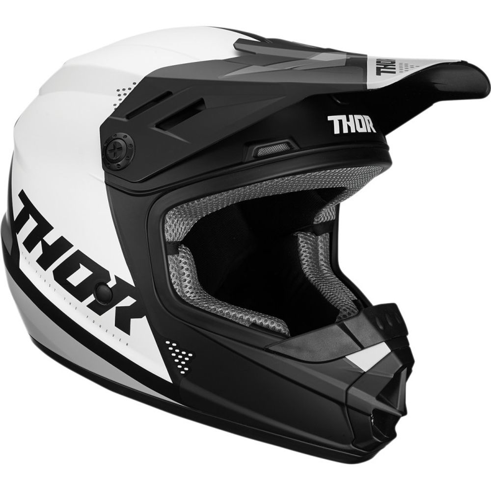 Sector Blade Helmet / Детский / Черно-белый