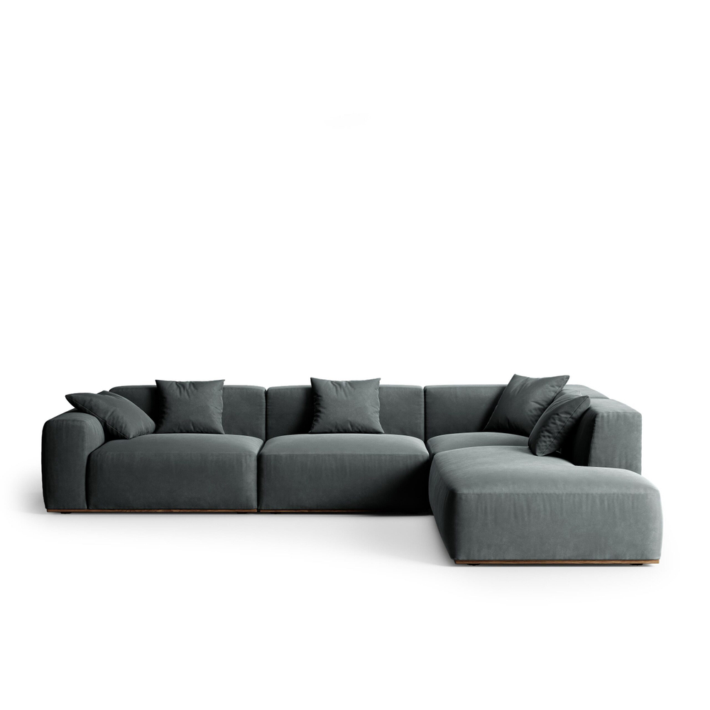 4-х местный нераскладной угловой диван SAGA 008/003/028/013