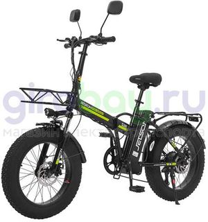 Электровелосипед Jetson F20 BIZON MAX (48V/25Ah) - Чёрный фото №1