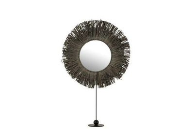 Зеркало "Рафия" 41х9х51см Рафия,зеркало,металл