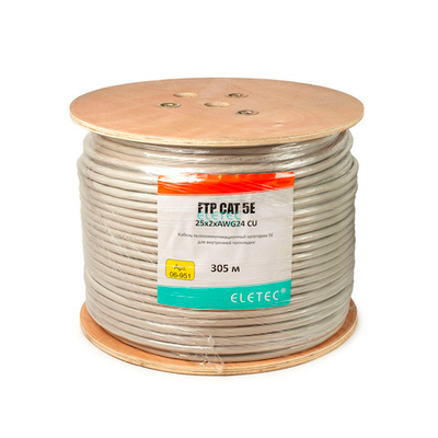 06-951 FTP кат.5e, 25 пар, 0,51 кабель витая пара Eletec