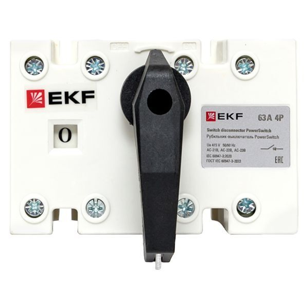 Рубильник-выключатель  EKF psds-63-4
