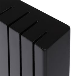 Подставка для ножей Hevea, черная