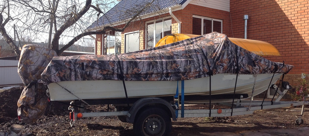 Транспортировочный тент для лодки Прогресс 2/4