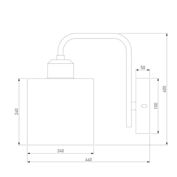 Бра Eurosvet Оптима Essence 30176/1 хром