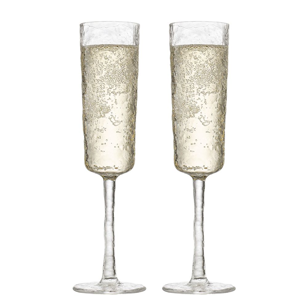 Набор бокалов из акрила Arctic для шампанского, 180 мл, прозрачный, 4 шт.