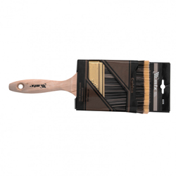 Кисть плоская Golden 4", искусственная щетина, деревянная ручка MTX