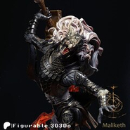 Маликет Чёрный Клинок елден ринг Фигурка Maliketh, the Black Blade Elden Ring