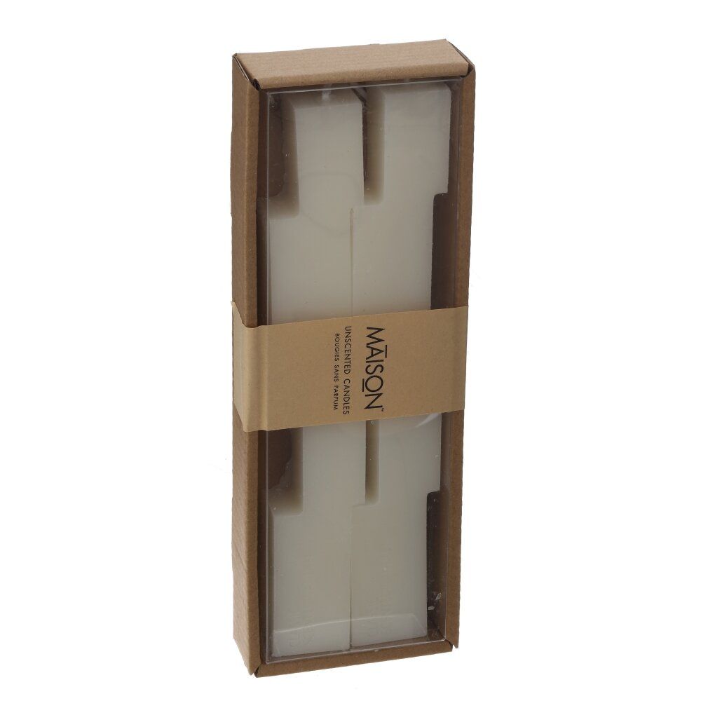 GAEM Набор из 2-х свечей, D2,5 см,L8,5 W3 H24 см