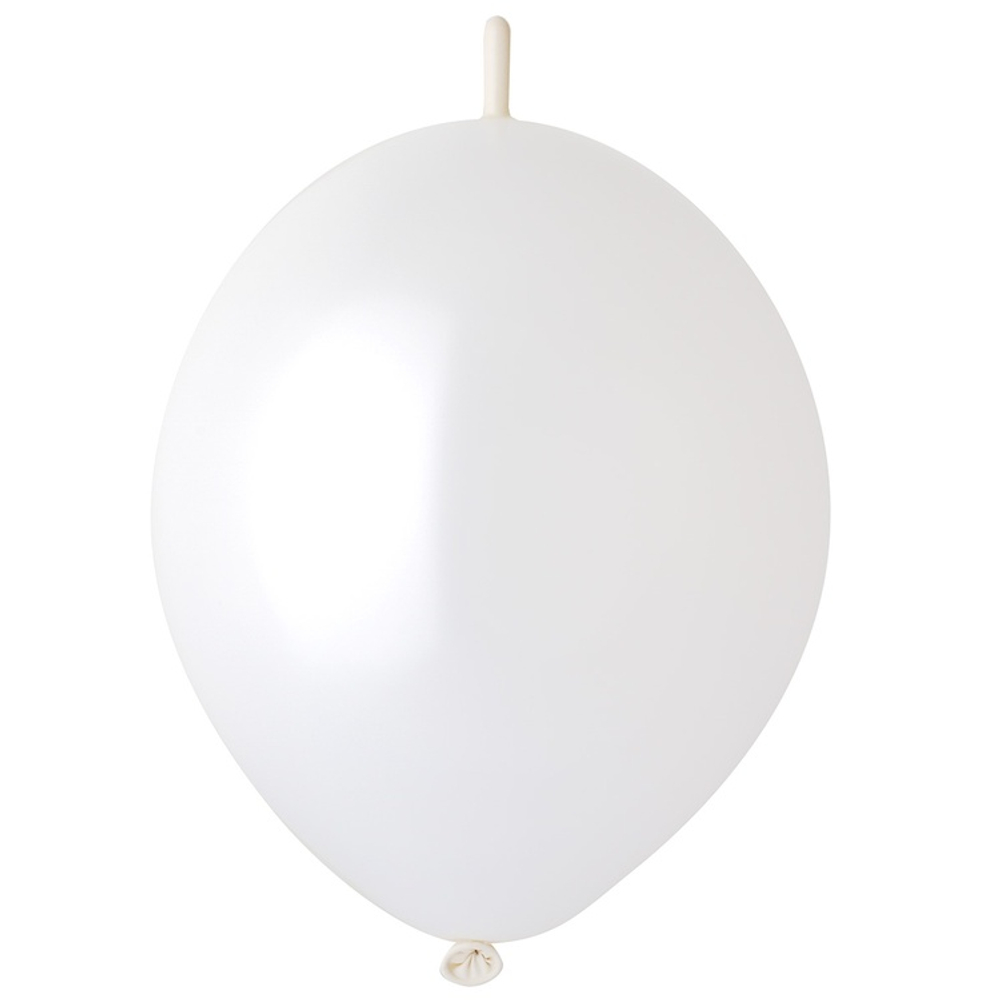 Линколун Металлик 30 см (Белый)