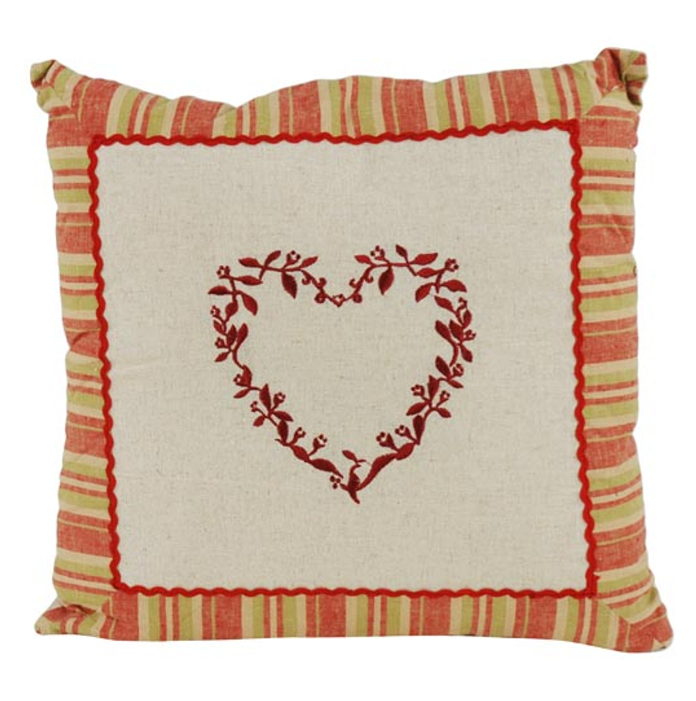 Подушка декоративная "Сердце" 40х40см