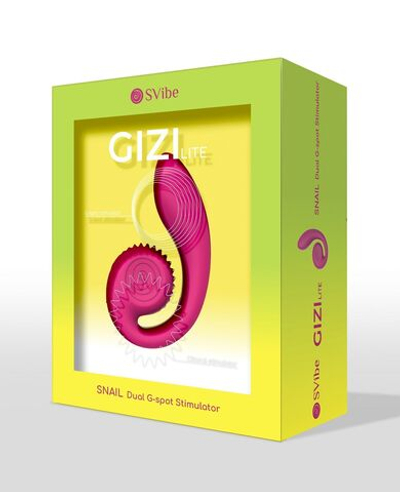 Розовый инновационный вибратор SVibe Gizi Lite (Цвет: розовый)