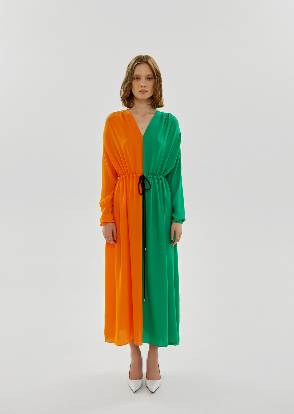 Платье, разноцветный