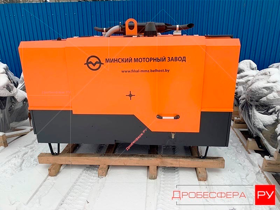 Дизельный винтовой компрессор ММЗ-ПВ 3,5/0,7 без шасси