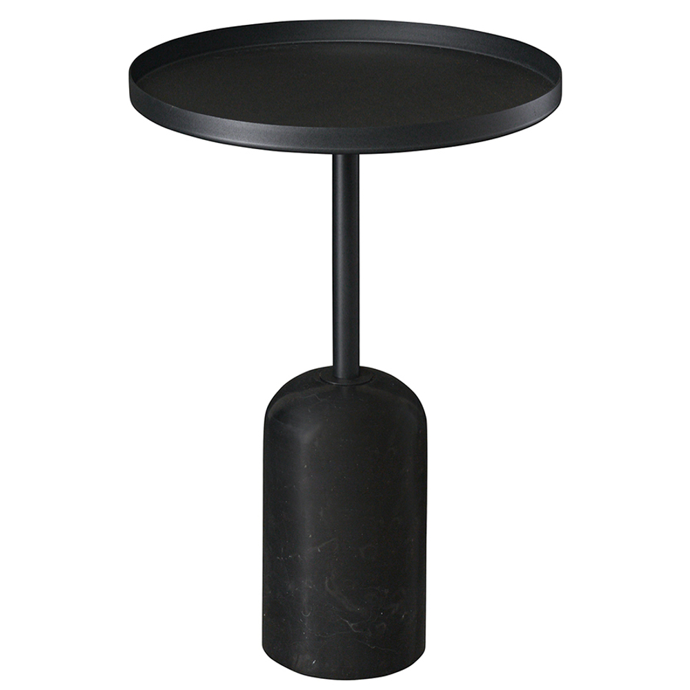 Столик кофейный lars, D40 см, черный
