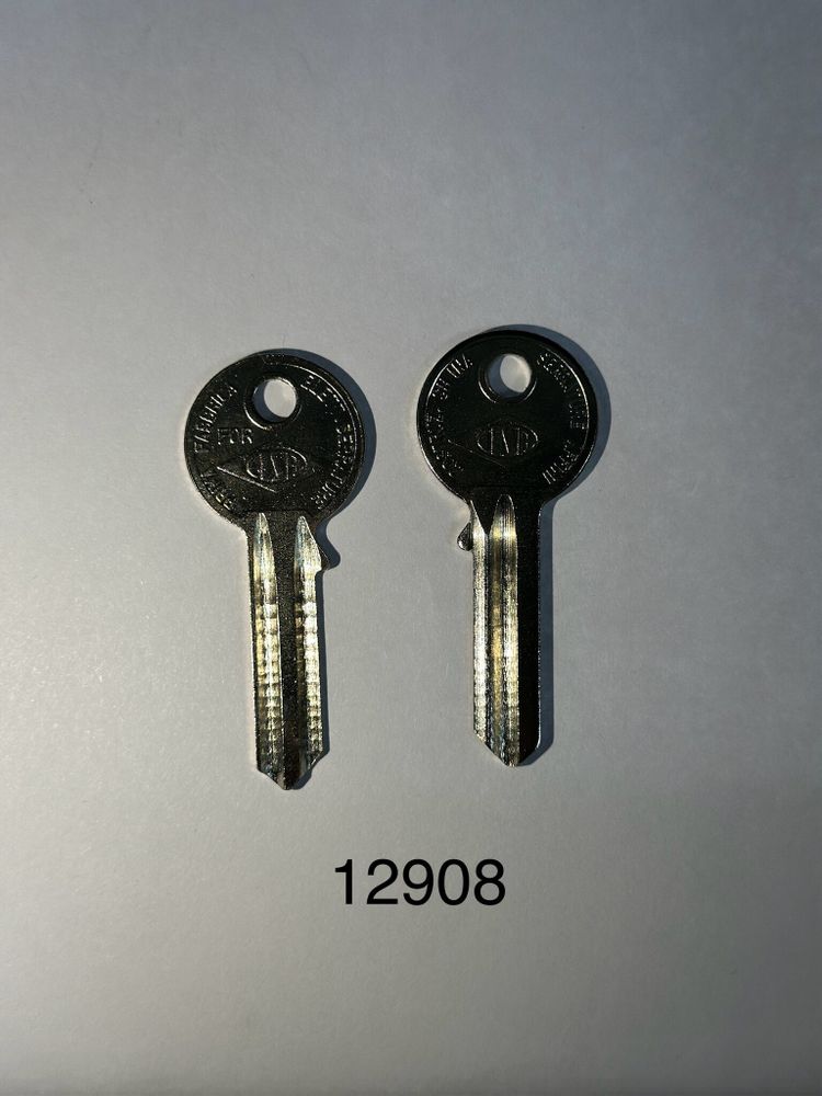Заготовка английского ключа 12908 CISA C5PD/AU5PD CI-5D CS7 КНР