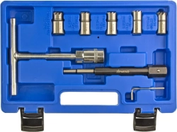 Набор фрез для восстановления гнёзд дизельных форсунок, 7 предметов, ZIPMEND