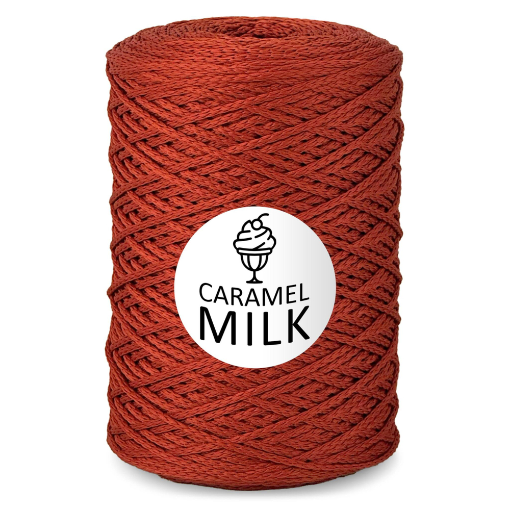 Шнур Caramel Milk, 3мм, 300м, 100% полиэфир (1 шт.)