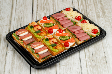 Платтер Бельгийские вафли фуршетные