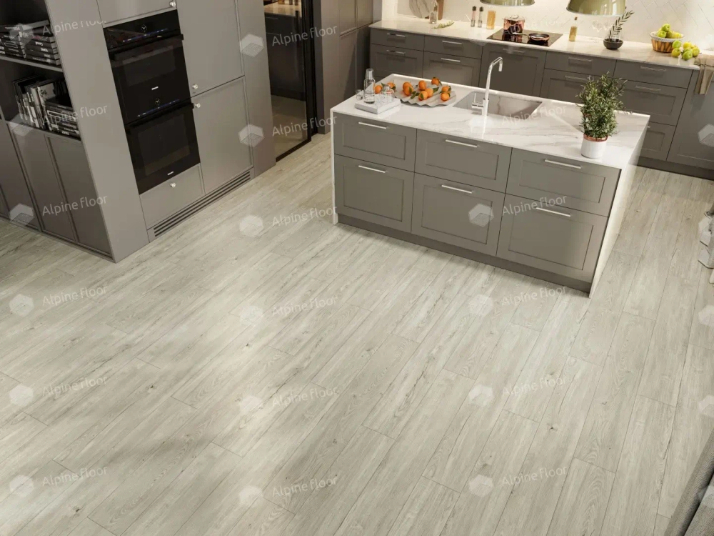 SPC ламинат Alpine Floor Секвойя Снежная