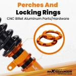 Coilovers Lowering Kit подходит для автомобиля BMW 5 Series AWD XI E60 03-10 Shocks Spring Struts