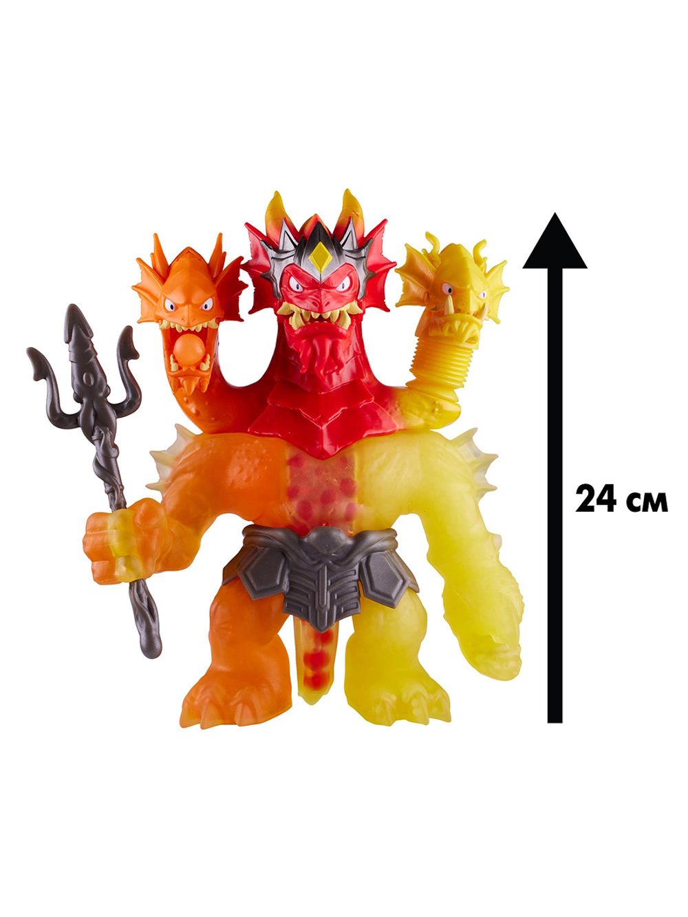 Большая тянущаяся фигурка Вулканический Царь Гидра Стретч Страйкерс GooJitZu 43500