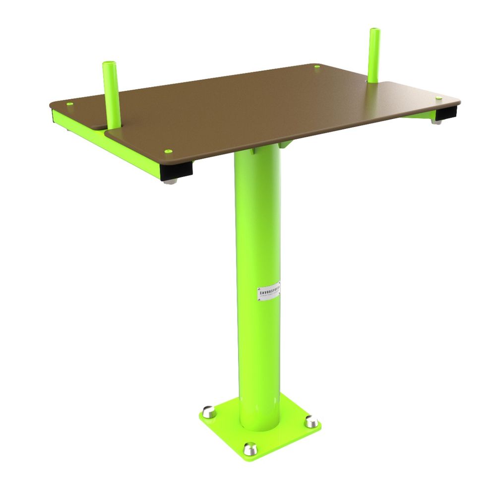 Fix-1705 Уличный тренажер Стол для армрестлинга ZAVODSPORTA