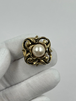 Накладка на пуговицу с «жемчугом»