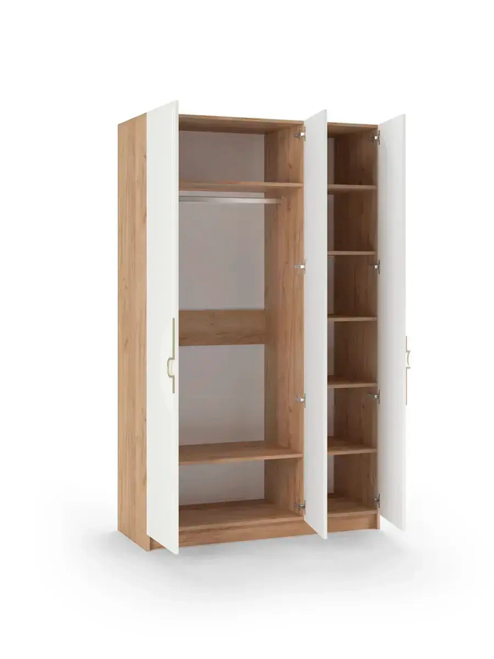 Шкаф распашной 120х50х200 трёхдверный Olivia 3