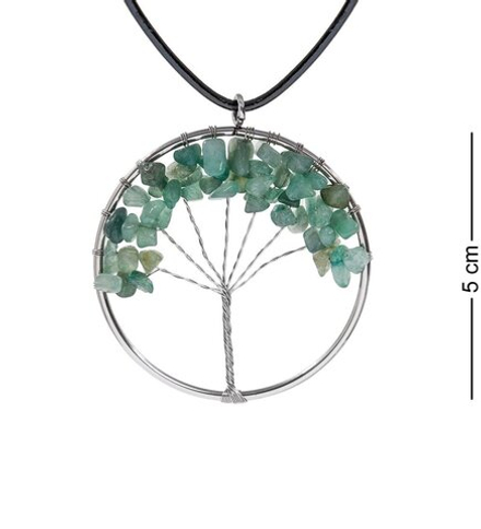 NP-02/9 Кулон с камнями «Амазонит»