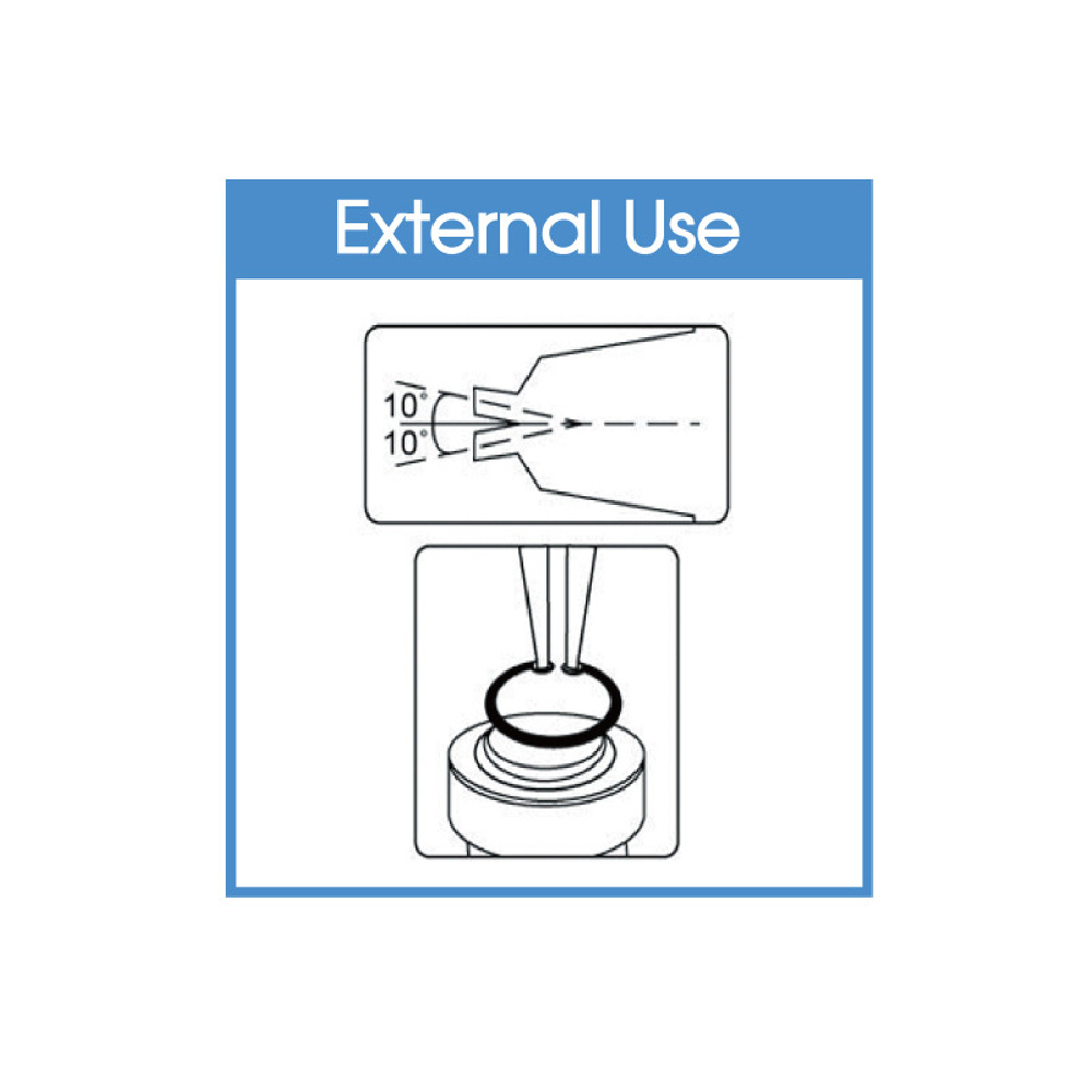KING TONY (45211PP) Набор съемников стопорных колец, сменные насадки, кейс, 11 предметов