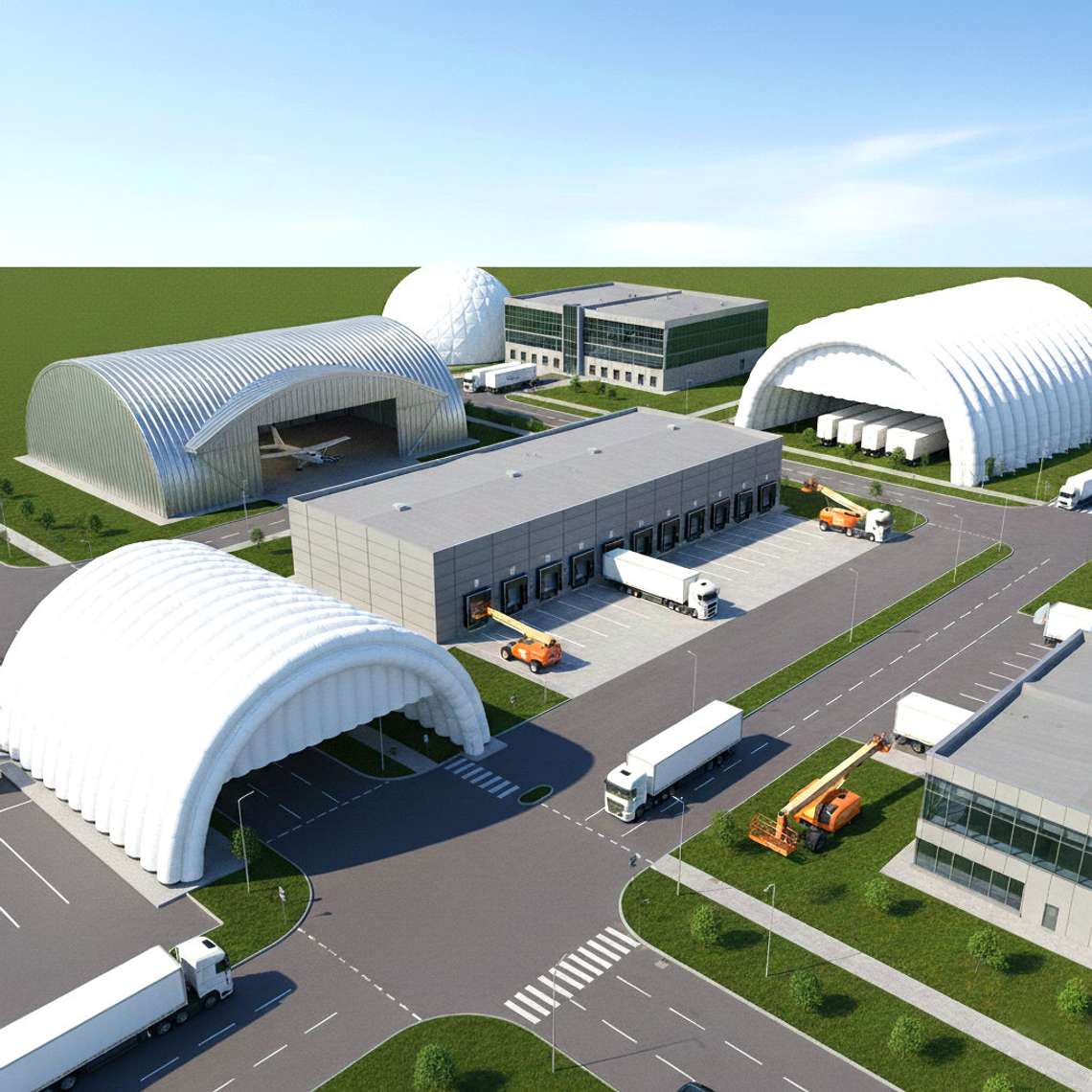 Виды ангаров: назначение, конструкции и особенности выбора