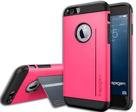 Spigen SGP Case Slim Armor S for iPhone 6 / 6S Azalea Pink SGP10962