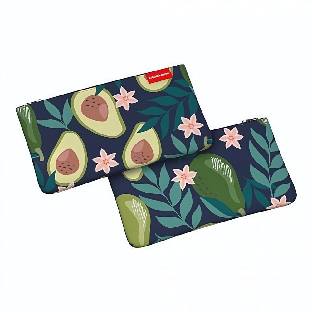 Пенал-косметичка Light 220x120мм Avocado Dusk (Erich Krause)