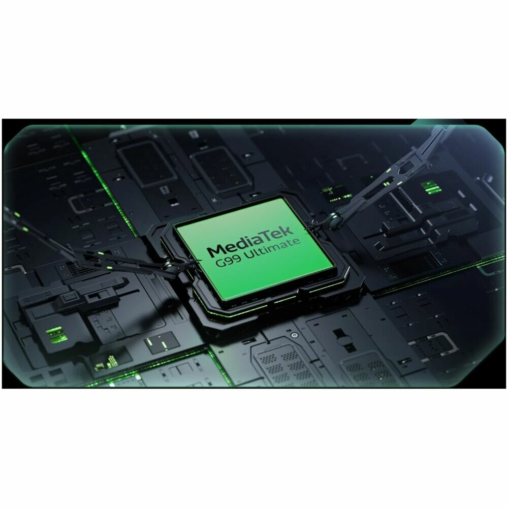 Смартфон Tecno Pova 6 8/256GB, Android 14, 120Гц, 6.8", Full HD, AMOLED, Meteorite Grey