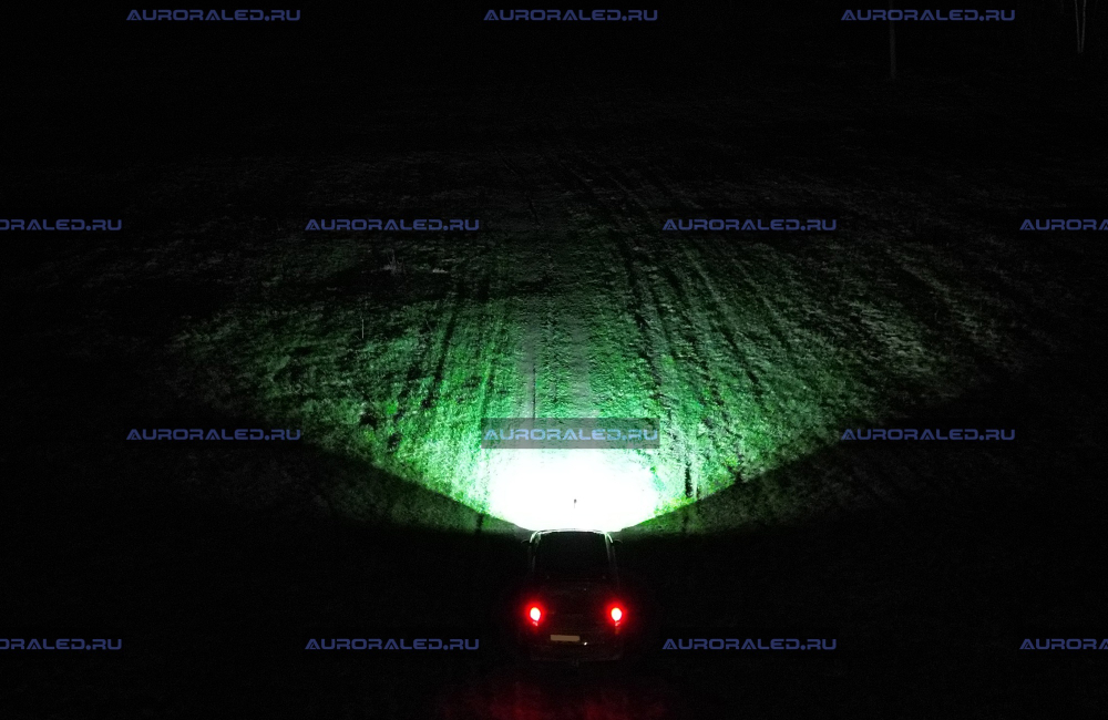 Фара Aurora 2" панорамного белого света врезная ALO-E-2-E12T