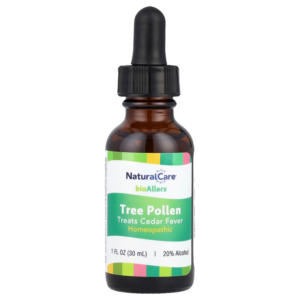 NaturalCare, BioAllers®, древесная пыльца, 30 мл (1 жидк. Унция)