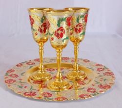 Винный набор "Маки"