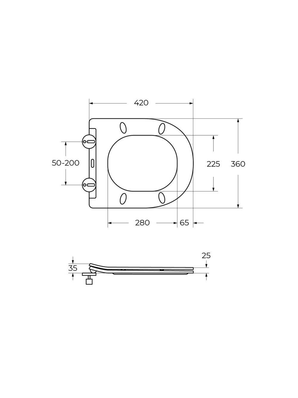 Унитаз-компакт CEZARES STYLUS CZR-538-CP-TOR/SC безободковый с сиденьем и смывом TORNADO
