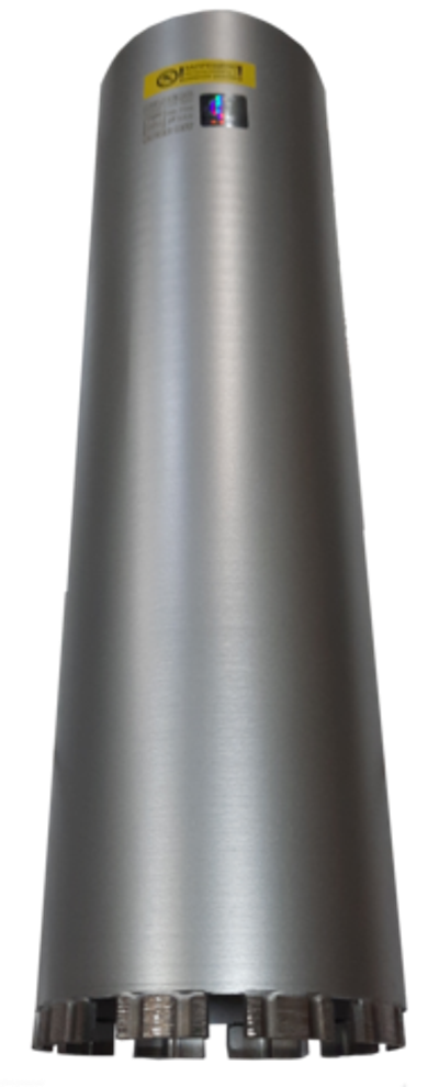 Коронка алмазная 112*450 Hilberg Laser 1 1/4 UNC HD714