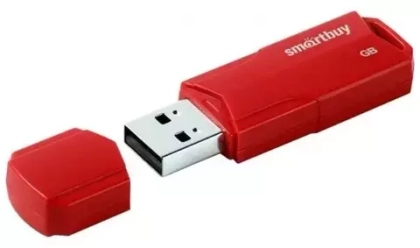 8GB USB Smartbuy Clue Red