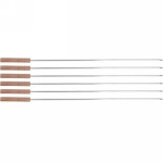 Набор шампуров 6 шт, длина 60 см, ширина 5 мм